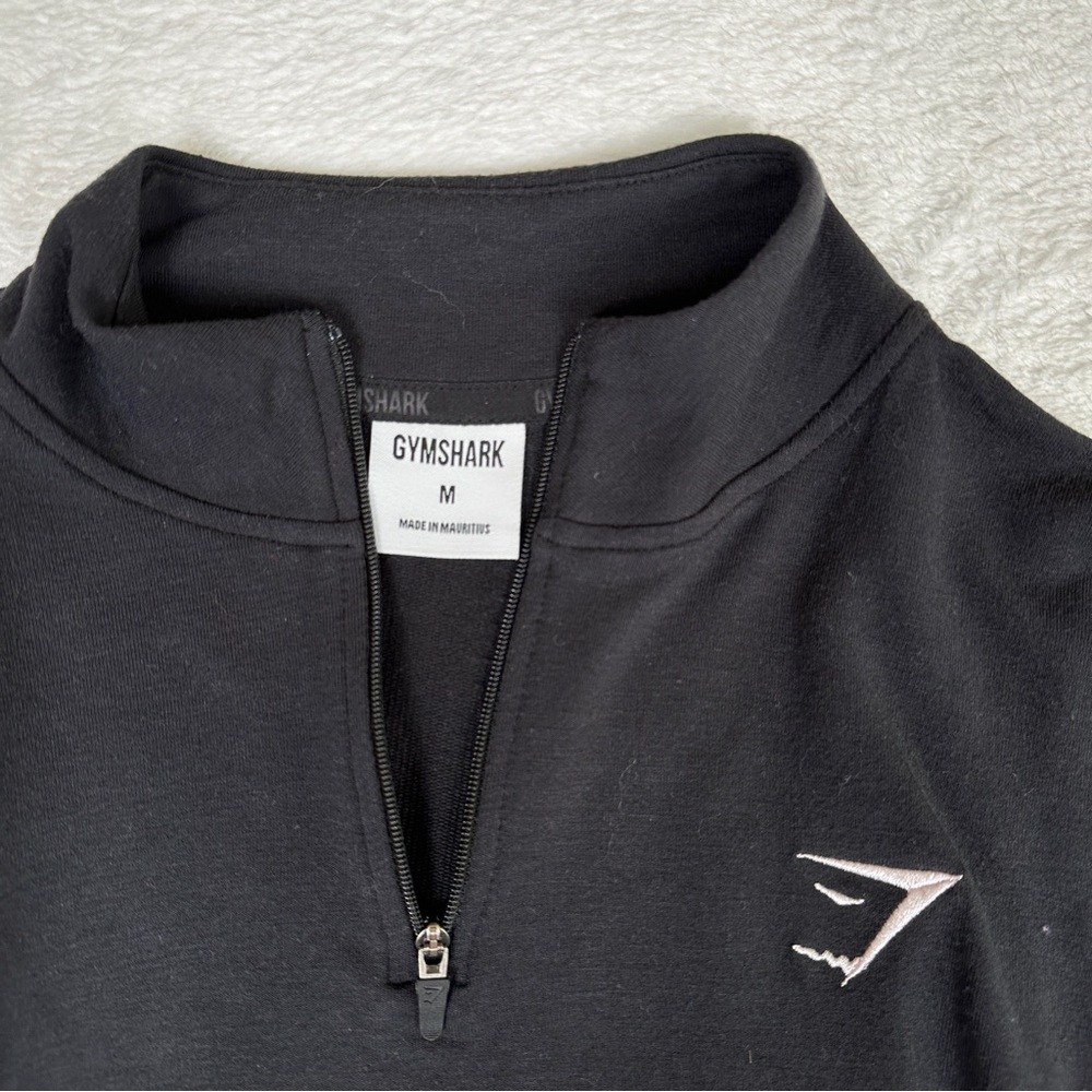 Gymshark Training Pippa Pullover Black Quarter Zip Top - Picture 7 of 9